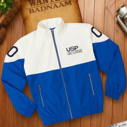 Men Colorblock Casual Jacket-image-77