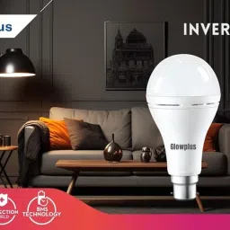 glowplus g Pk-4-12W LED Bulb for Maximum Illumination 4 hrs Bulb Emergency Light image 5