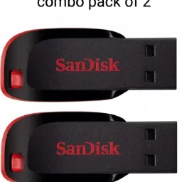 SanDisk 64 64 GB Pen Drive Compatible with Laptop USB 2.0 Plastic Case-18