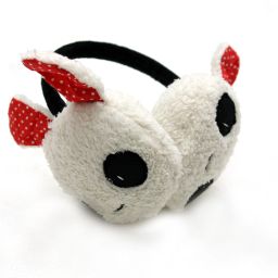Winter Outdoor Wear Adjustable Size White Ear Muffs / Warmer for Girls and_Women Ear Muff Ear Muff-image-10