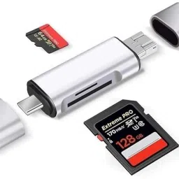 ALRITO 3 in 1 Type C Card Reader Hub, Type C OTG Adapter, 3 in 1 Card Reader, Card Reader-13