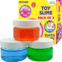 (3 Slime kit) Toys jelly slime putty clay toys kit set pack for girls kids Jelly Multicolor Putty Toy-22