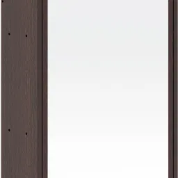 Botem Side Bathroom Cabinet with Mirror Wooden Wall Shelf-image-48