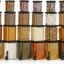 Plastic Grocery Container - 1400 ml, 950 ml, 650 ml, 350 ml-picture-1