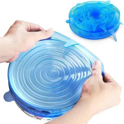 Top On lids are food safe and a great way to eliminate 7.3 inch, 6.3 inch, 5.5 inch, 4.3 inch, 3.5 inch, 2.6 inch Lid Set-image-6