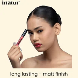 Inatur Pack of 2 Lip Gloss 1.6ml each - Red Hottie and Monroe image 2