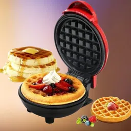 juggaris Mini Non-Stick Belgian Waffle Maker Waffle Maker-picture-1