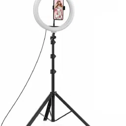 Meraki Wonder LED 12 inch RGB Ring Light with 7ft Tripod Stand Ring Flash-picture-12
