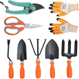 Combo of Gardening, 5 Ps Garden tool, Gardening Cutter and Hand Gloves. Garden Tool Kit-picture-10