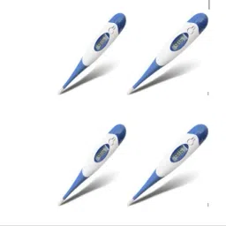 rsc healthcare R102 Digital Medical Thermometer FDA Approved Quick 40 Second Reading for Oral, Rectal, Armpit Underarm, Body Temperature Clinical Professional Detecting Fever Baby, Infant, Kid, Babies, Children Adult, Pack of 4 Thermometer-5