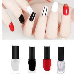 UNIQUE FASHION 4 color NAIL POLISH combo-28