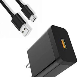 PARADISEECOM 2.4 A Wall Charger for Mobile with Detachable Cable-image-77