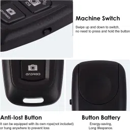 BUFONA Bluetooth Camera Remote Shutter for Smartphones, Quick pairing Selfie RemoteCamera Remote Control image 3