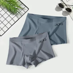 Pack of 2 Solid Men Trunk-image-5