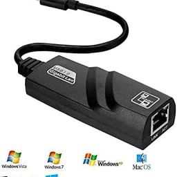 techut Type-c to Lan Ethernet RJ45 Gigabit 10/100/1000 Mbps Ethernet Adapter Plug N Play - MAC, Windows, Linux, MacOS Sierra, Android Supported Lan Adapter image 2