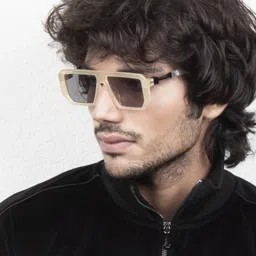 Ted Smith Full Rim Aviator Sunglasses with UV Protected Lens TRUMP_C10-image-75