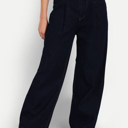 BAESD Women Navy Blue Jean Relaxed Fit High-Rise Jeans-image-28