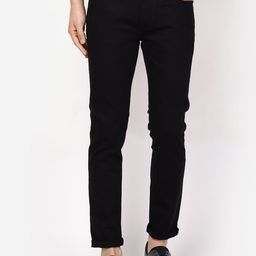 Blackberrys Men Black Slim Fit Low-Rise Jeans-image-95