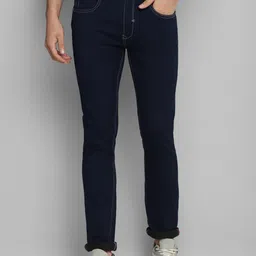 Allen Cooper Men Blue Cotton Stretchable Jeans-image-83