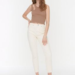 Trendyol Women Beige CottonJeans-image-14
