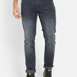 Octave Men Regular Fit Mid-Rise Light Fade Cotton Stretchable Jeans-image-87