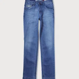 Gini and Jony Boys Regular Fit Low Distress Light Fade Casual Cotton Jeans-image-18