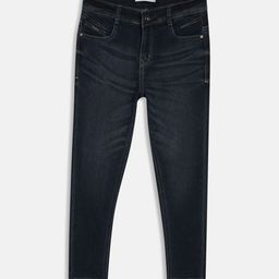 Octave Boys Blue Light Fade Mid-Rise Cotton Jeans-picture-29