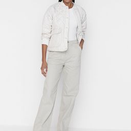 Trendyol Women Grey Cotton  Jeans-image-49