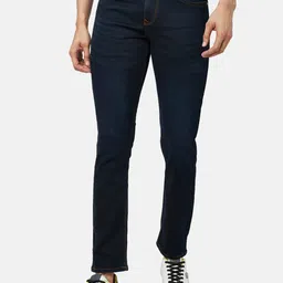SF JEANS by Pantaloons Men Navy Blue Slim Fit Jeans-image-24