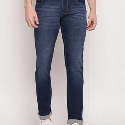 Cantabil Men Light Fade Stretchable Jeans-image-4