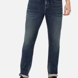EVERBLUE Men Solid Stretchable Mid-Rise Denim Jeans-picture-31