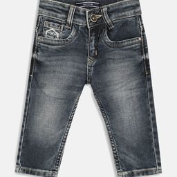 Octave Boys Grey Heavy Fade Stretchable Cotton Jeans-picture-22