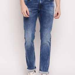 Duke Men Slim Fit Heavy Fade Stretchable Jeans-image-22