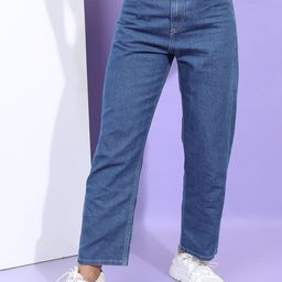 Tokyo Talkies Women Blue Wide Leg Jeans-image-49