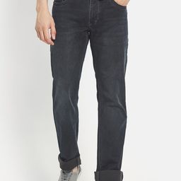 Octave Men Grey Light Fade Cotton Jeans-image-41