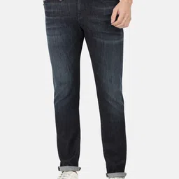 EVERBLUE Men Stretchable Comfort Slim Light Fade Midrise Jeans-image-94