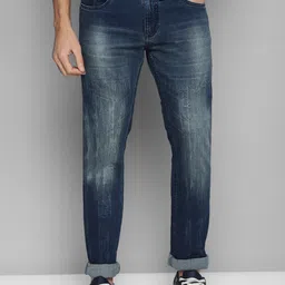 Allen Cooper Men Regular Fit Heavy Fade Stretchable Casual Cotton Jeans-image-34