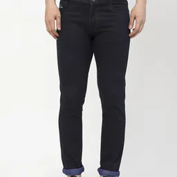 TNG Men Brown Slim Fit Stretchable Jeans-image-77