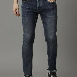 Voi Jeans Men Skinny Fit Light Fade Clean Look Stretchable Jeans-image-72
