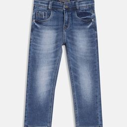 Octave Boys Blue Heavy Fade Jeans-picture-36