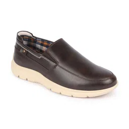 FAUSTO Men Leather Formal Slip-On Shoes-image-73