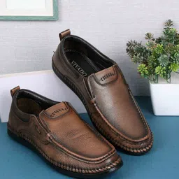 WALKWAY by Metro Men Leather Formal Slip-Ons-image-90
