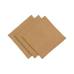 FOVEROS 3 Pcs Mustard Cotton Table Napkins-image-6