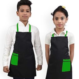SWITCHON Black & Green 2 Pieces Waterproof Kitchen Aprons-25