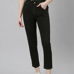 SHOWOFF Clean Look Acid Wash High-Raise Stretchable Jeans-picture-29