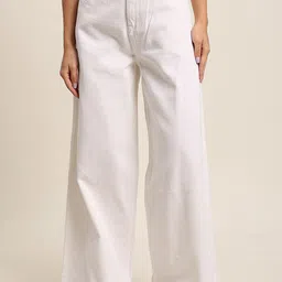 Bene Kleed Women Wide Leg High-Rise Jeans-image-6