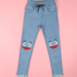 F2M Boys Slim Fit Embroidered Jeans-picture-19