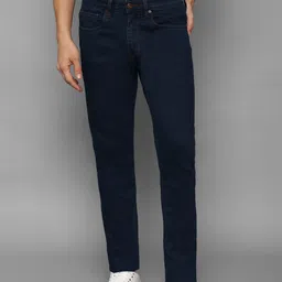 Louis Philippe Jeans Men Navy Blue Slim Fit Jeans-image-25