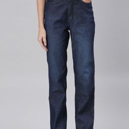 ZHEIA Women Blue Relaxed Fit High-Rise Light Fade Stretchable Jeans-24