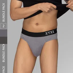 XYXX Mens Solid Pack of 2 Combed Cotton Pace Brief XYBRF2PCKN662-picture-18